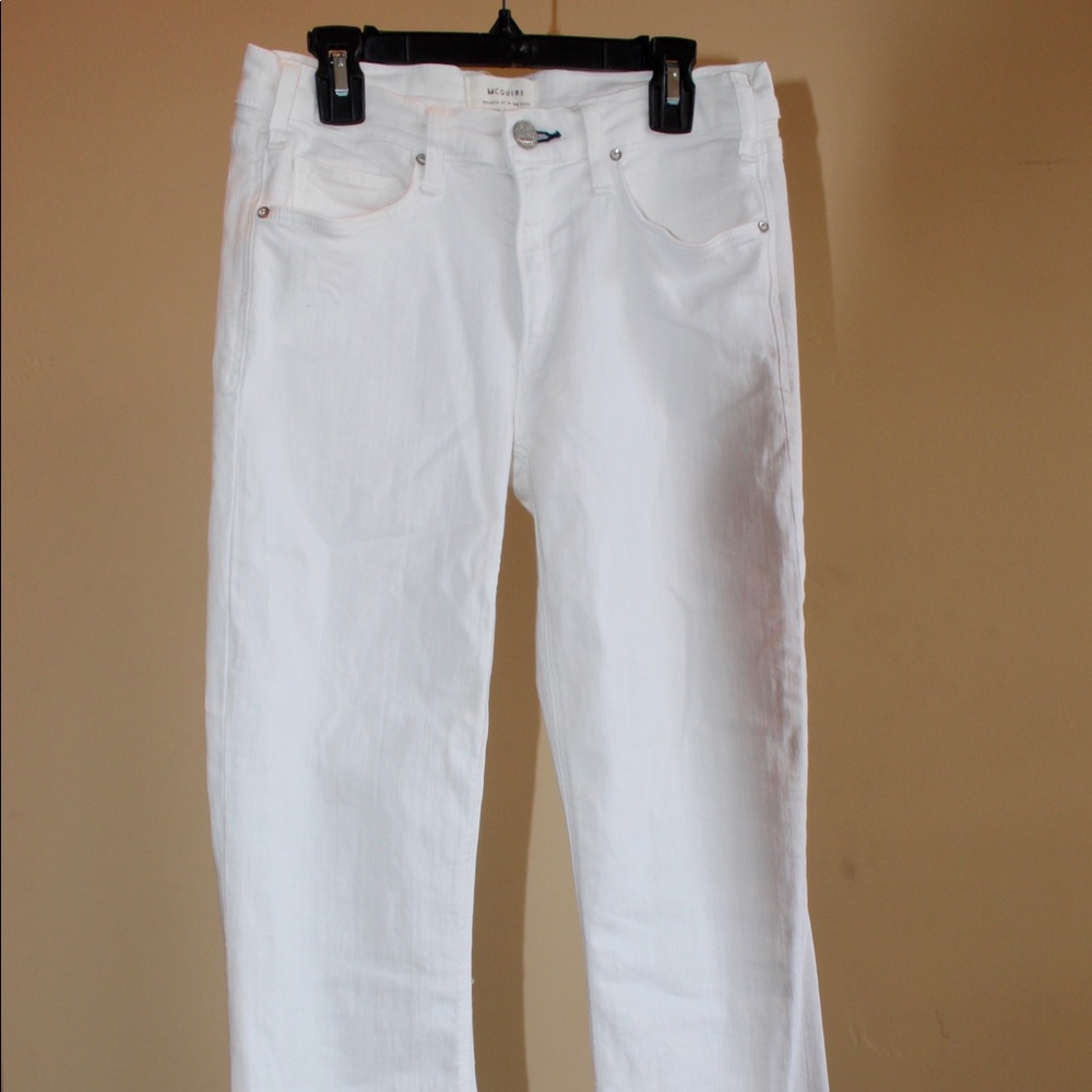 MCGUIRE White Flare Jeans Style 02A
